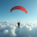 Parachutisme — bloc n°0022 de l'œuvre collective GENESIS